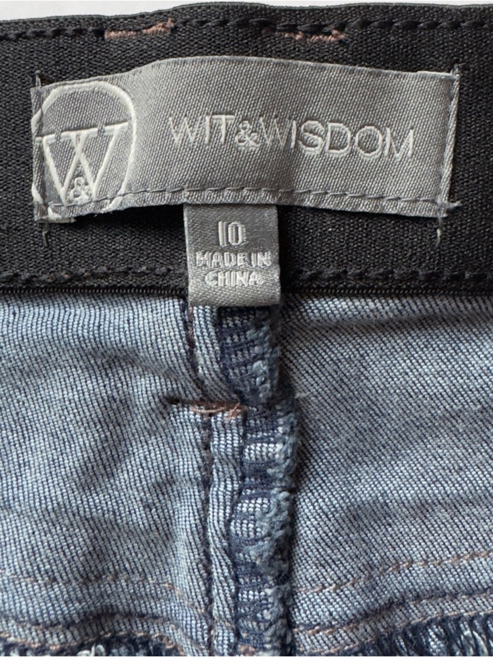 Wit & Wisdom Dark Blue Boot Cut Jeans - Picture 5 of 12